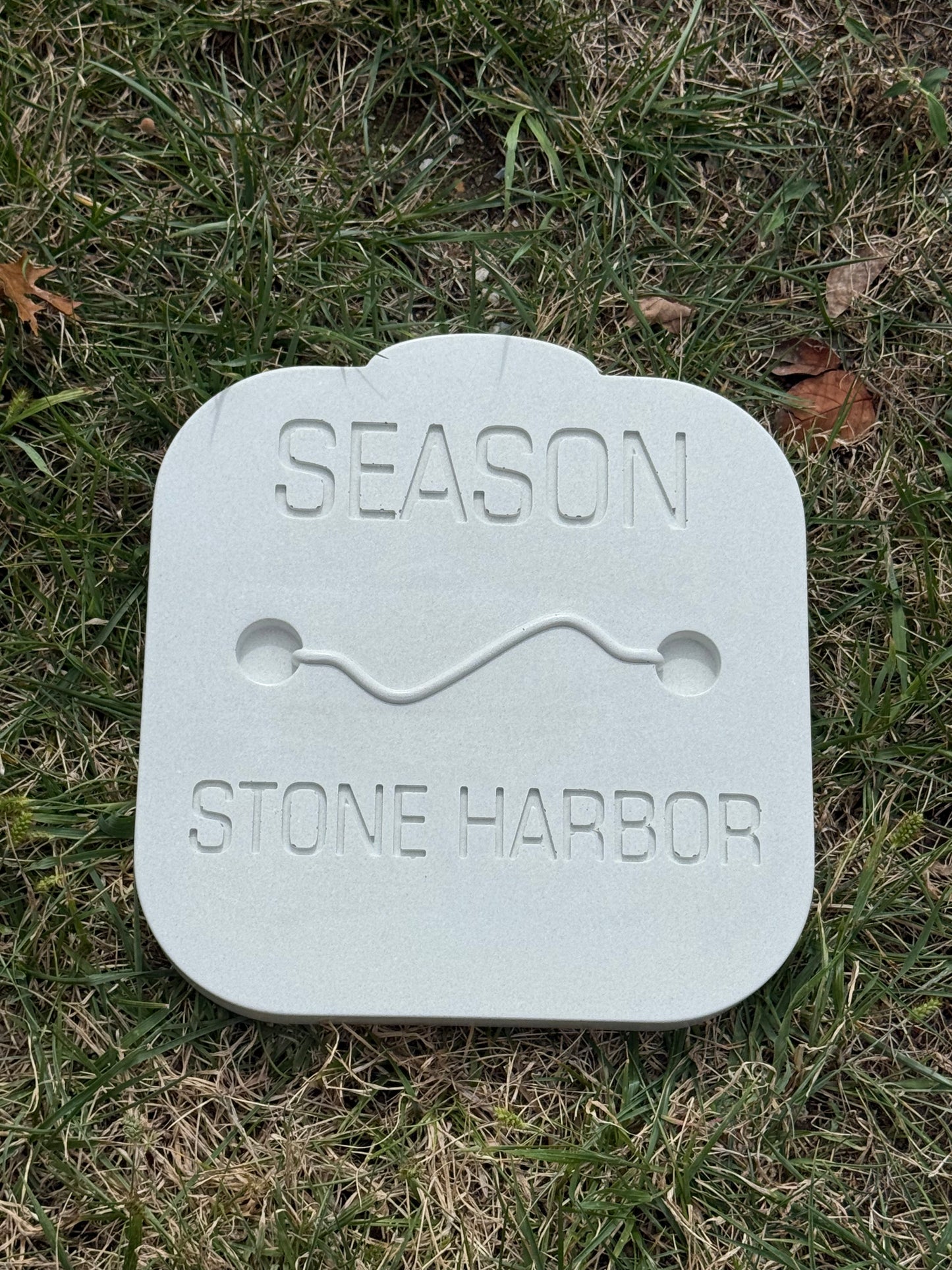 Stone Harbor Beach Badge Stepping Stone