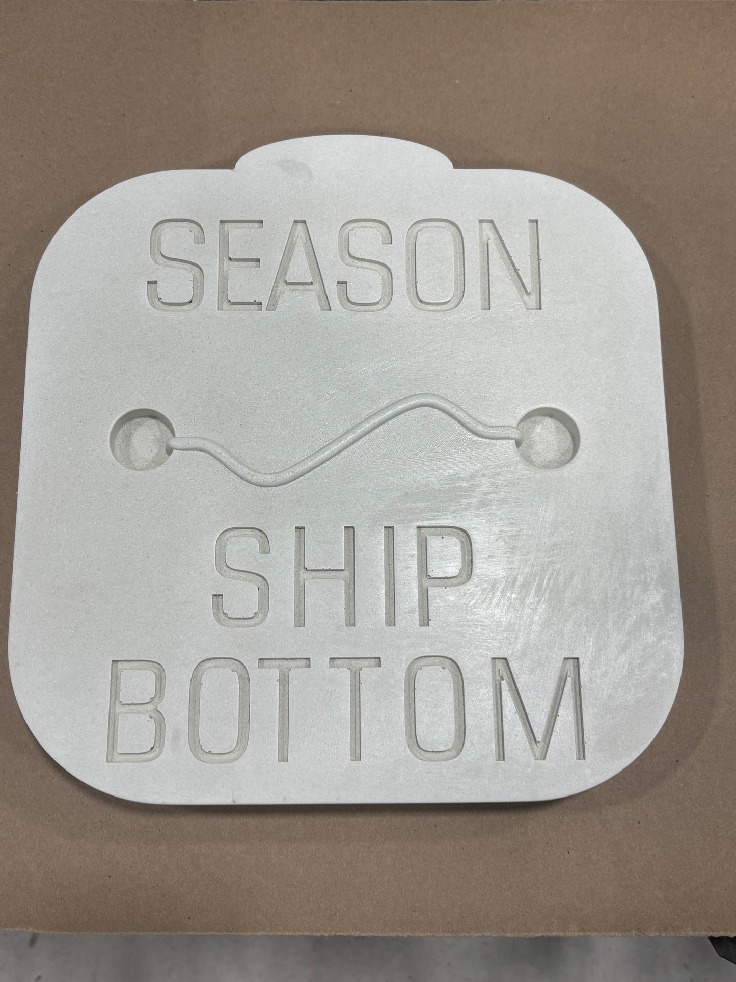 Ship Bottom Beach Badge Stepping Stone