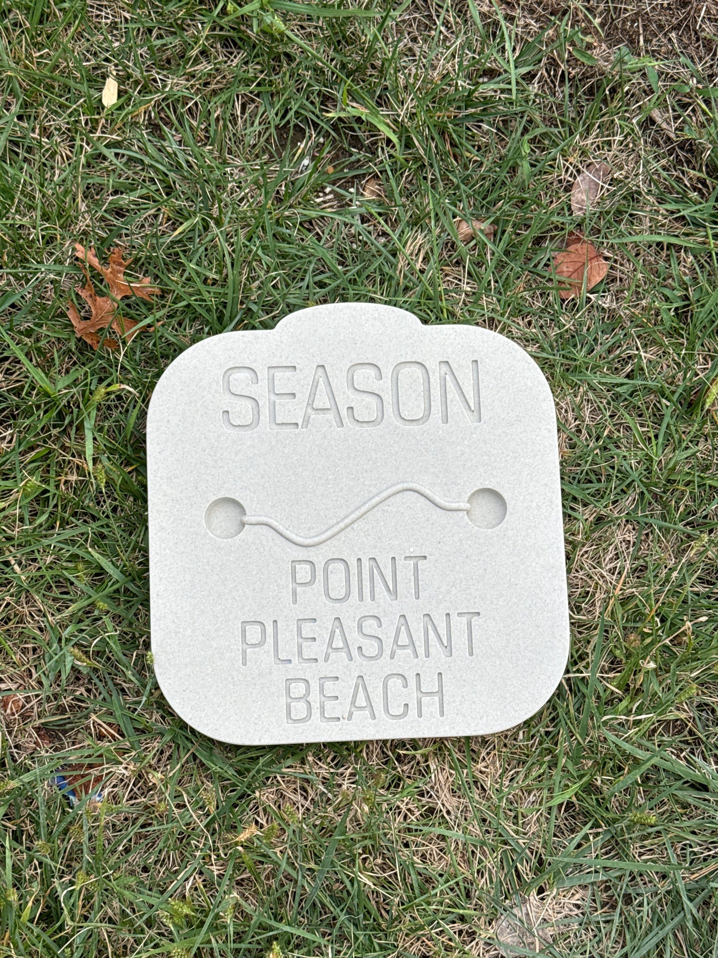 Point Pleasant Beach - Beach Badge Stepping Stone
