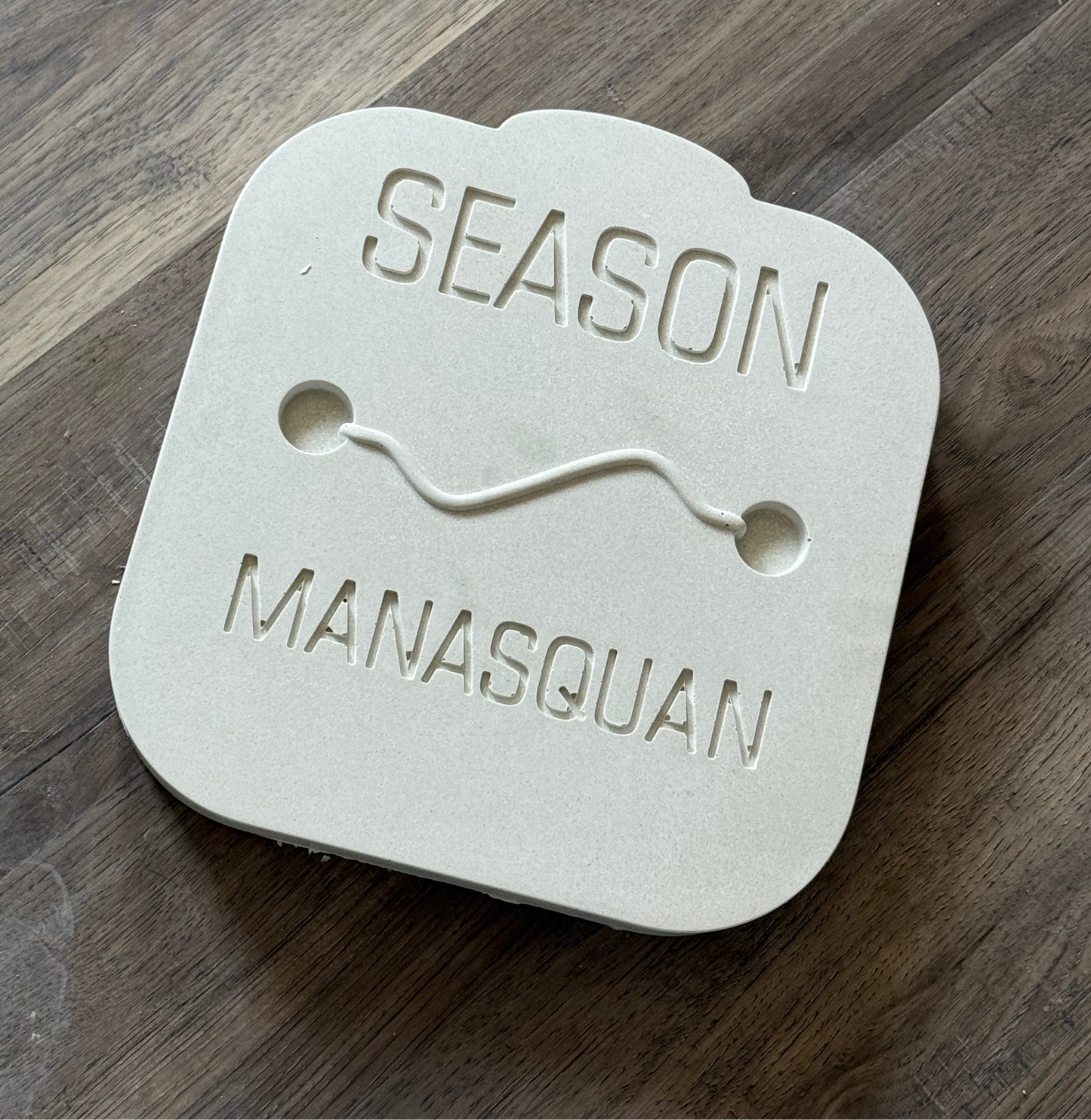 Manasquan Beach Badge Stepping Stone