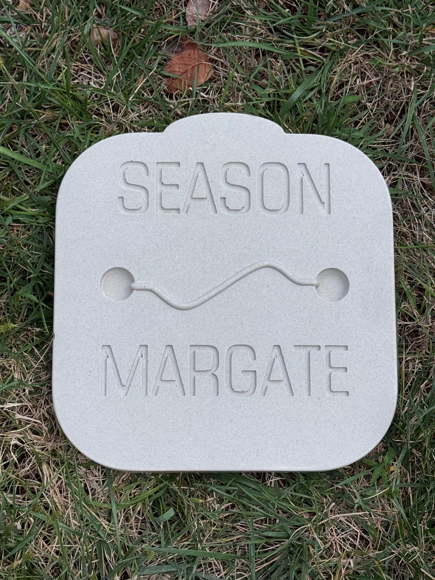 Margate Beach Badge Stepping Stone