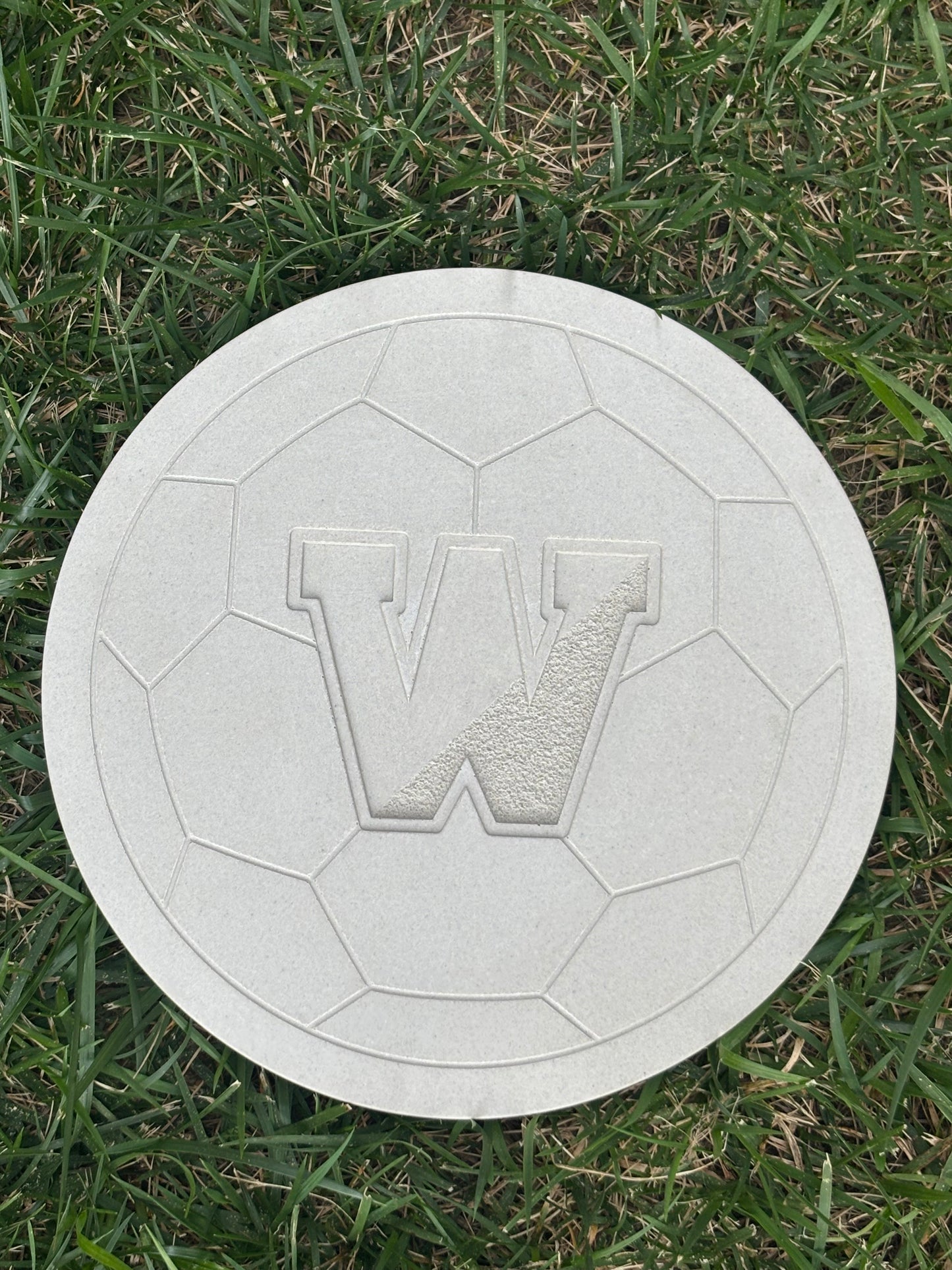 Wall “W” Soccer Stepping Stone