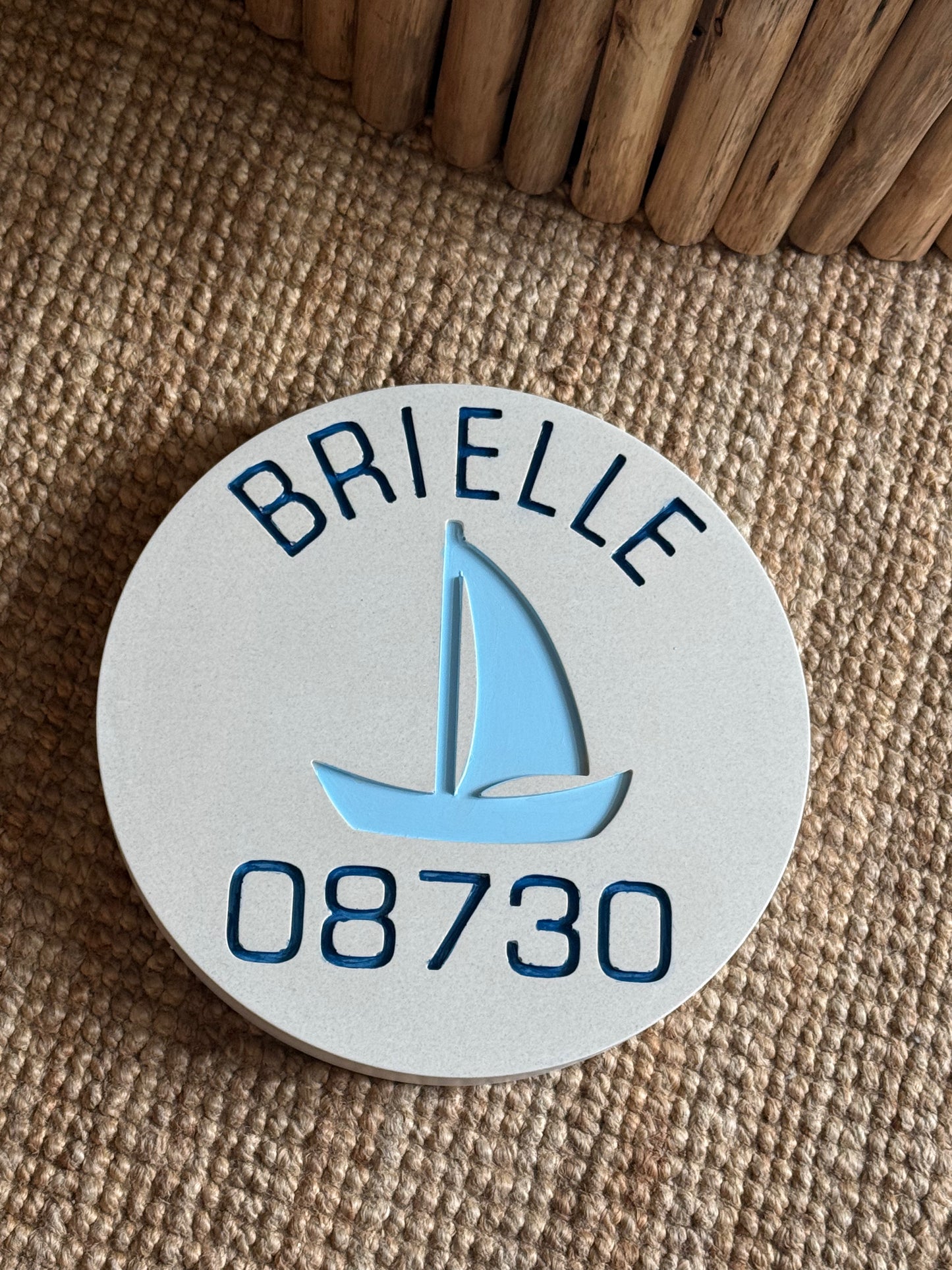 Brielle Stepping Stone - Painted