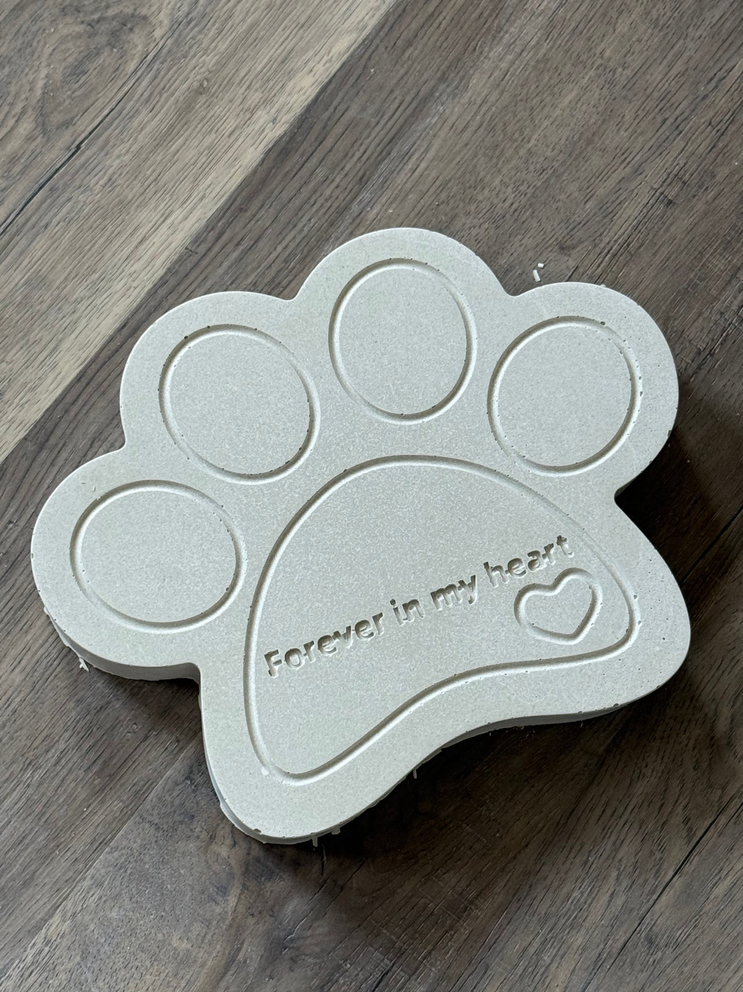 Paw Print Stepping Stone