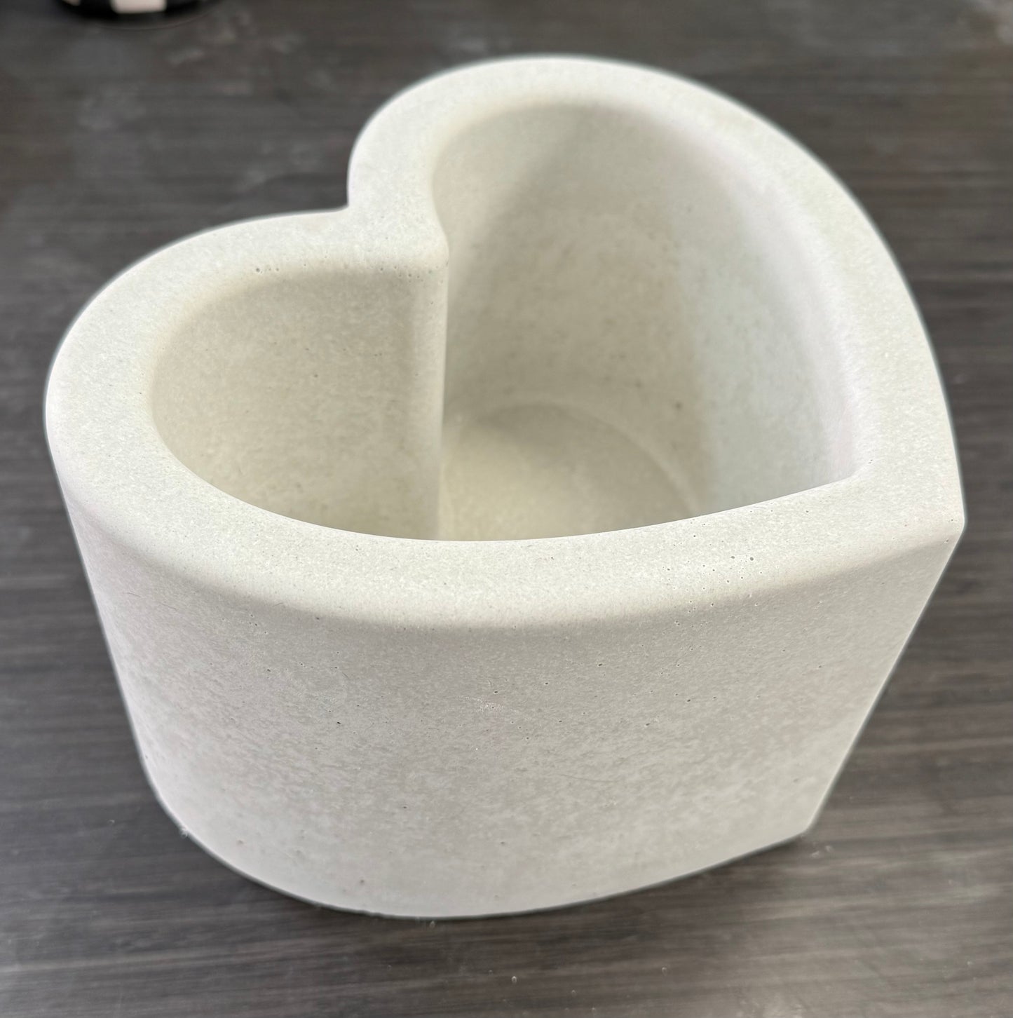 Heart Shaped Candle Vessel
