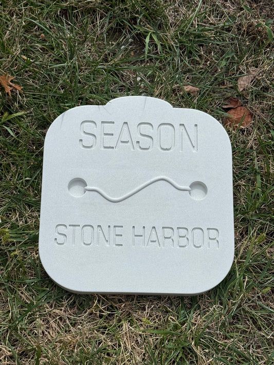 Stone Harbor Beach Badge Stepping Stone