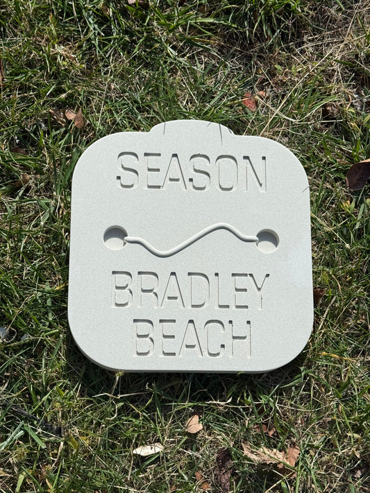 Bradley Beach - Beach Badge Stepping Stone