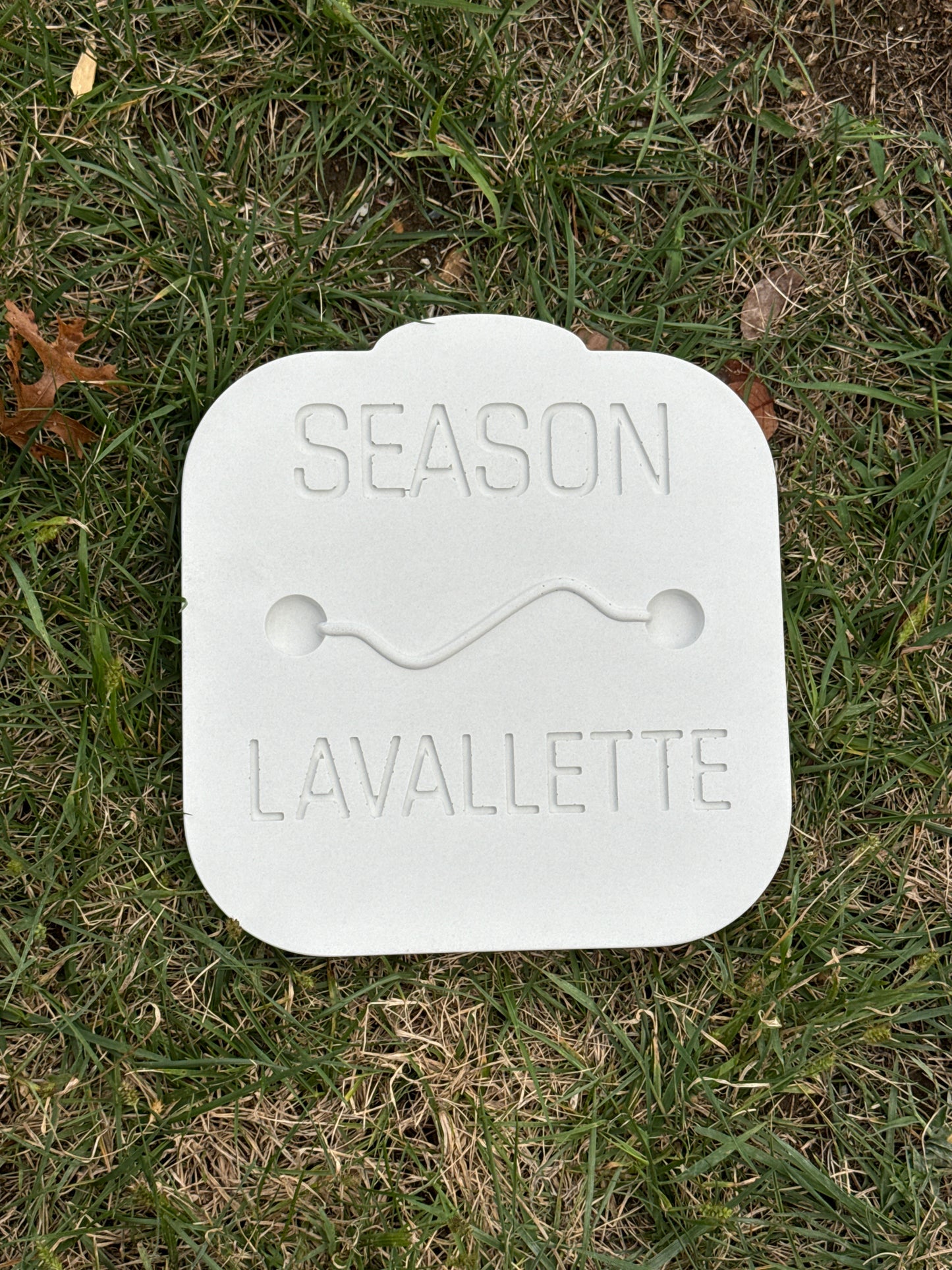 Lavallette Beach Badge Stepping Stone