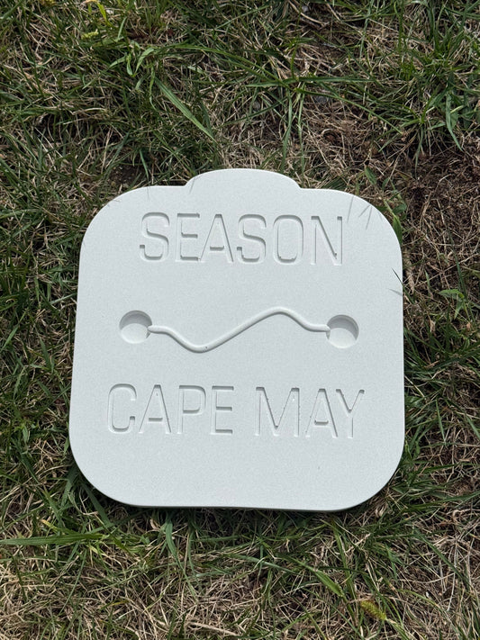 Cape May Beach Badge Stepping Stone