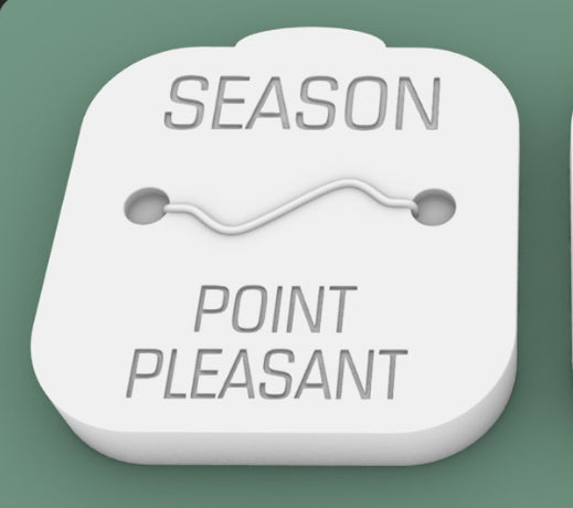 Point Pleasant Beach Badge Stepping Stone