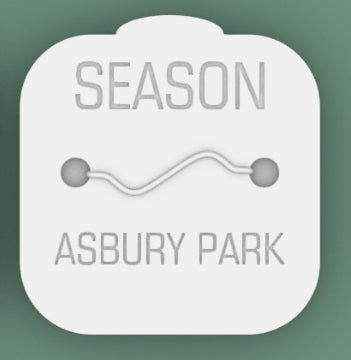 Asbury Park Beach Badge Stepping Stone