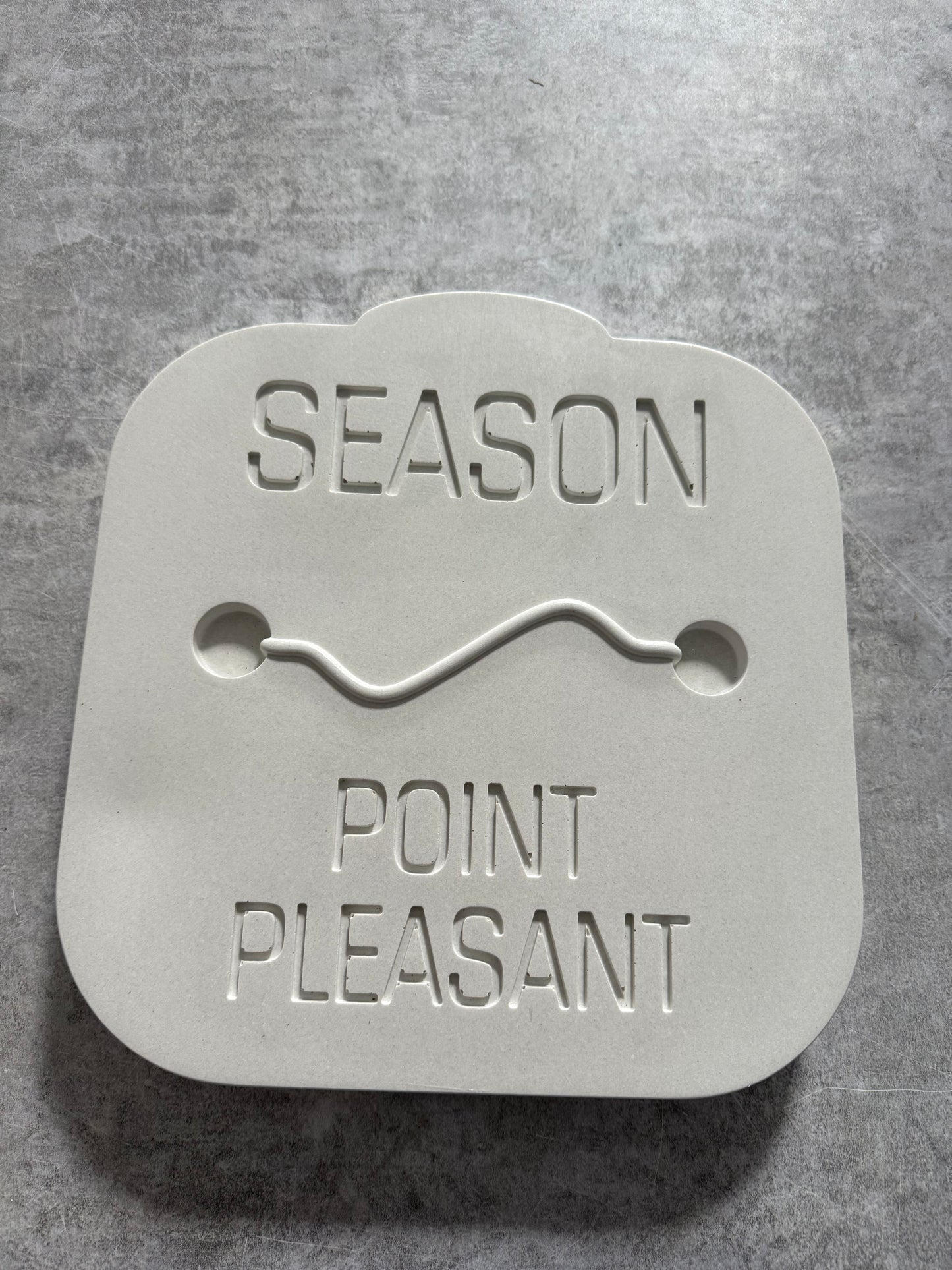 Point Pleasant Badge Stepping Stone