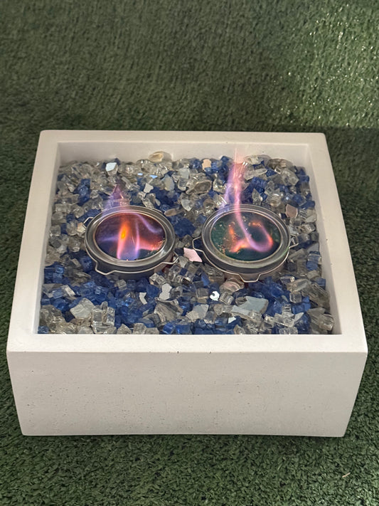 Quadrato Tabletop Fire Bowl