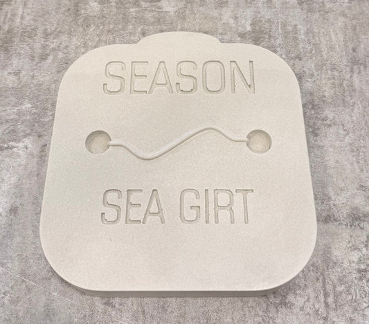 Sea Girt Beach Badge Stepping Stone